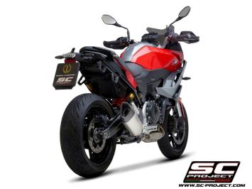 SC-Project SC1-R Titanium Slip-On Einddemper Euro5 Gekeurd BMW F 900 XR 2020 - 2024