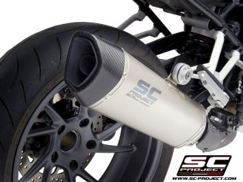 SC-Project SC1-R Titanium Slip-On Einddemper Euro5 Gekeurd BMW R 1250 R 2021 - 2024