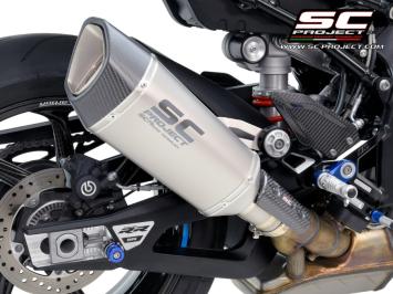 SC-Project SC1-R Titanium Slip-On Einddemper Euro5 Gekeurd BMW S 1000 RR 2023 - 2024