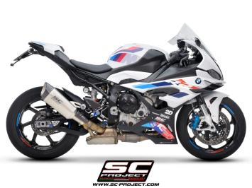 SC-Project SC1-R Titanium Slip-On Einddemper Euro5 Gekeurd BMW S 1000 RR 2023 - 2024