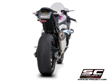SC-Project SC1-R Titanium Slip-On Einddemper Euro5 Gekeurd BMW S 1000 RR 2023 - 2024