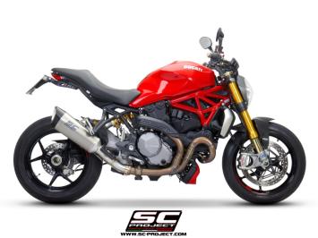 SC-Project SC1-R Titanium Slip-On Einddemper Euro4 Gekeurd DUCATI MONSTER 1200 R 2016