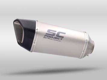 SC-Project SC1-R Titanium Slip-On Einddemper Euro4 Gekeurd HONDA CBR 500 R 2017 - 2018