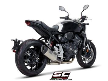 SC-Project SC1-R Titanium Slip-On Einddemper Euro4 Gekeurd HONDA CB 1000 R 2018 - 2020