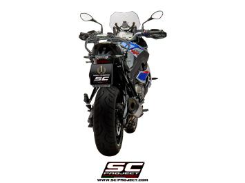 SC-Project SC1-R Titanium Low Mount Slip-On Einddemper Euro4 Gekeurd BMW S 1000 XR 2017 - 2019