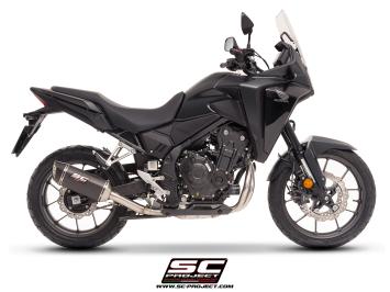 SC-Project SC1-S Carbon Slip-On Einddemper Euro5+ Gekeurd HONDA NX 500 2024 - 2025