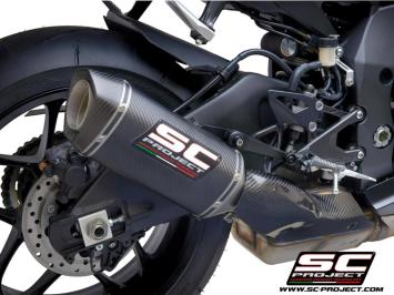 SC-Project SC1-S Carbon Slip-On Einddemper Euro4 Gekeurd YAMAHA YZF R1 / R1M 2017 - 2019