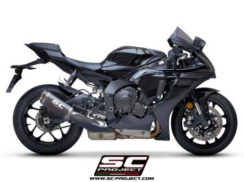 SC-Project SC1-S Carbon Slip-On Einddemper Euro4 Gekeurd YAMAHA YZF R1 / R1M 2017 - 2019