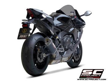 SC-Project SC1-S Carbon Slip-On Einddemper Euro4 Gekeurd YAMAHA YZF R1 / R1M 2017 - 2019
