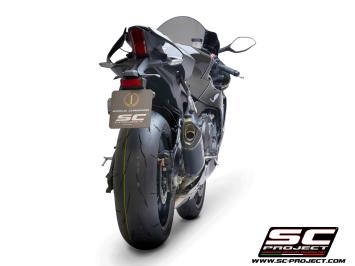 SC-Project SC1-S Carbon Slip-On Einddemper Euro4 Gekeurd YAMAHA YZF R1 / R1M 2017 - 2019
