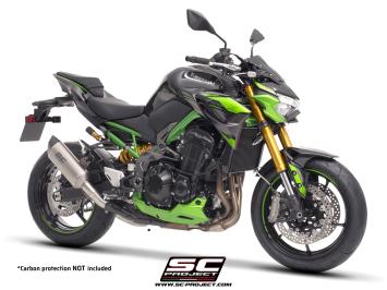 SC-Project SC1-S Titanium Slip-On Einddemper (Without Carbon Heat Protection) Euro4 Gekeurd KAWASAKI Z 900 2020