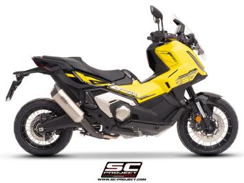 SC-Project SC1-X Titanium Slip-On Einddemper Euro5+ Gekeurd HONDA X-ADV 750 2025