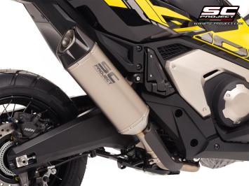 SC-Project SC1-X Titanium Slip-On Einddemper Euro5+ Gekeurd HONDA X-ADV 750 2025