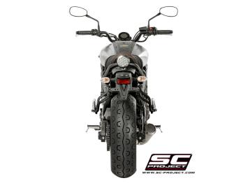 SC-Project Volledig 2-1 RVS Uitlaatsysteem Met Conico 70s RVS Einddemper Euro4 Gekeurd YAMAHA XSR 700 2016 - 2020