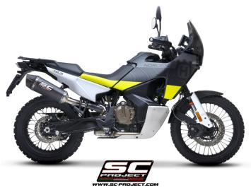 SC-Project X-Plorer II Carbon Slip-On Einddemper Euro5 Gekeurd HUSQVARNA NORDEN 901 2022 - 2023