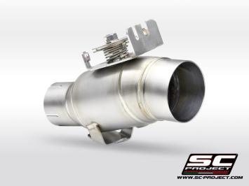 SC-Project X-Plorer II Titanium Slip-On Einddemper Euro5 Gekeurd HONDA CRF 1100 L AFRICA TWIN / ADVENTURE 2020 - 2023