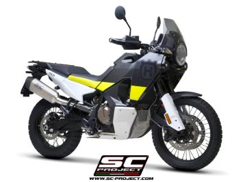 SC-Project X-Plorer II Titanium Slip-On Einddemper Euro5 Gekeurd HUSQVARNA NORDEN 901 2022 - 2023
