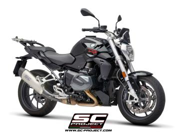 SC-Project X-Plorer II Titanium Slip-On Einddemper Euro4 Gekeurd BMW R 1200 R 2017 - 2018
