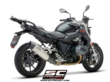 SC-Project X-Plorer II Titanium Slip-On Einddemper Euro4 Gekeurd BMW R 1200 R 2017 - 2018