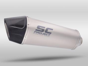 SC-Project X-Plorer II Titanium Slip-On Einddemper Euro5 Gekeurd CFMOTO 800 MT 2022 - 2024