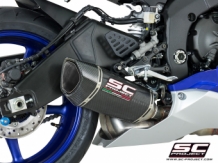 SC Project SC1-R Carbon Slip-on Einddemper met Euro4 Keuring Yamaha YZF-R6 2017 > 2020