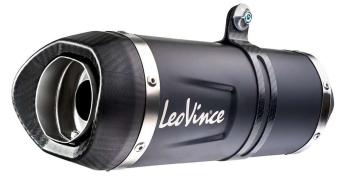 Leovince LV One Evo RVS Black Volledig Uitlaatsysteem met E-keur incl. Katalysator Kawasaki Z 650 RS 2022 - 2024