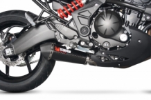 Scorpion Exhaust Serket Taper Carbon Slip-on Einddemper met E-keur Kawasaki Versys 650 2007 > 2014