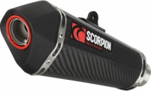 Scorpion Serket Taper Carbon Slip-on Einddemper zonder E-keur Triumph Street Triple 675 / R / RX 2013 > 2016