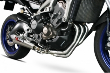 Scorpion Serket Taper RVS Volledig Uitlaatsysteem zonder E-keur Yamaha MT09 / SP 2013 > 2020