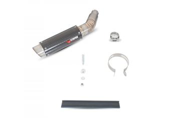 Scorpion Exhaust RP-1 GP Carbon Slip-on Einddemper zonder E-keur Suzuki GSR 750 2011 - 2016