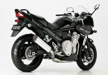 Shark DSX-5 Aluminium met RVS Black Endcap Einddemper met E-keur Suzuki GSX 1250 FA 2010 - 2016