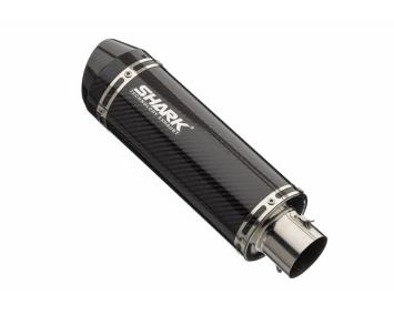 Shark Street GP Carbon Einddemper met E-keur Yamaha FZS600 Fazer 1998 - 2003