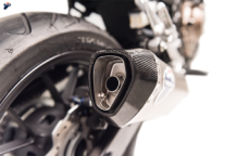 Termignoni Force Slip-On Titanium Einddemper met E-keur Honda CBR 500 R 2017 - 2022