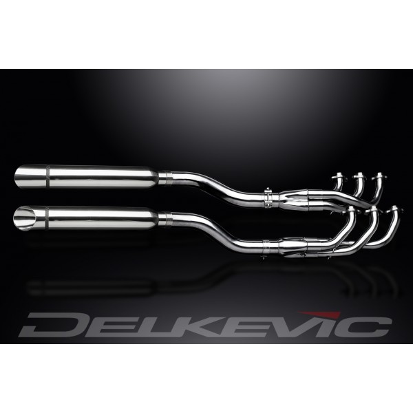 Delkevic volledig systeem Round RVS 410mm - F6C Valkyrie (GL1500C) (1996-2003)