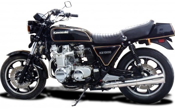KAWASAKI KZ1300 Z1300 79-89 6-2 uitlaat CLASSIC MEGAPHONE
