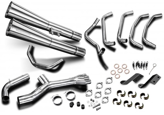 KAWASAKI KZ1300 Z1300 79-89 6-2 uitlaat CLASSIC MEGAPHONE